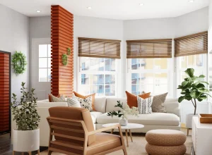 Renovated residential home with new windows and exterior finishes